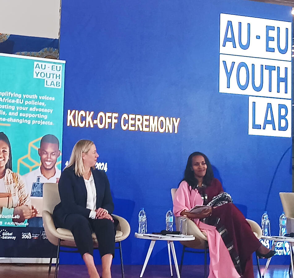 Kickoff ceremony AU EU Youth Lab kickoff